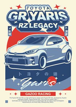 Toyota GR Yaris RZ by Kaminarirace