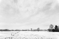 Schwarz-Weiß-Landschaft