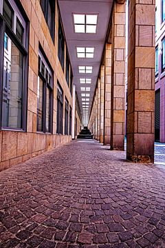 Passage in het centrum van Frankfurt van Thomas Riess