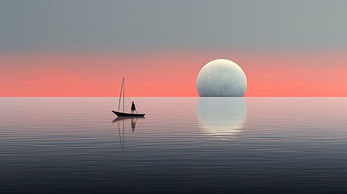 Excursion nocturne à la voile