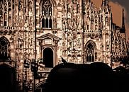 Gotische kathedraalgevel van de Duomo van Milaan van Sergio Pazzano thumbnail