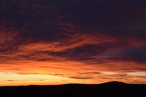 Bij het aanbreken van een herfstochtend