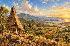 Uma Lengge of Bima, Indonesia | Traditional Architecture and Landscape by Vínculae