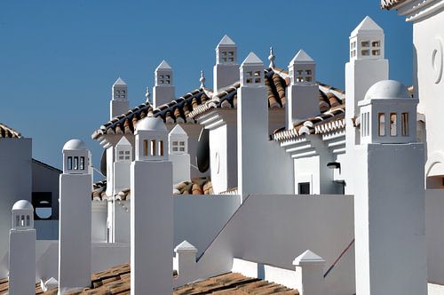The road to Frigiliana, Andalucia, Spain van Maarten  van der Velden