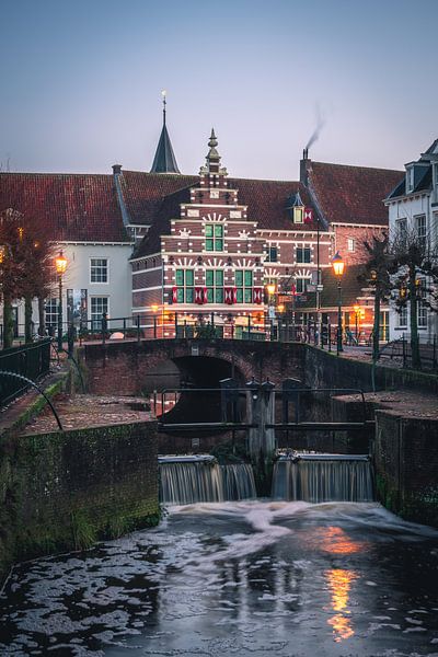Amersfoort während der blauen Stunde von Jaimy Leemburg Fotografie
