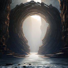 portal of water by Stephan Dubbeld