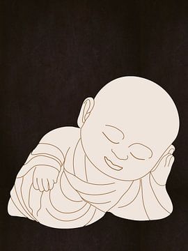 Bouddha endormi sur Roberto Moro