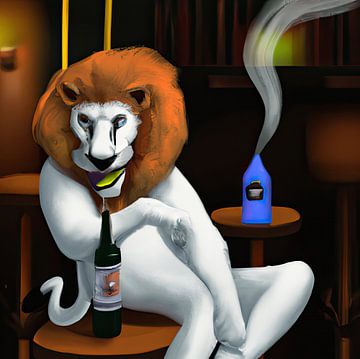 Le roi du bar sur Lions-Art