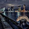 Westerkade bei Nacht, Rotterdam von Anton Osinga
