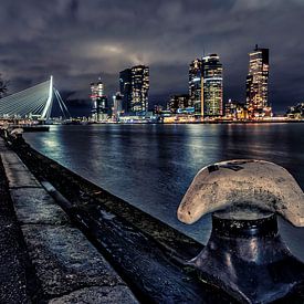 Westerkade bei Nacht, Rotterdam von Anton Osinga