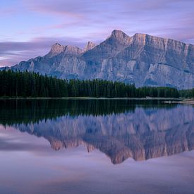 Sunrise at the lake by Michael Blankennagel