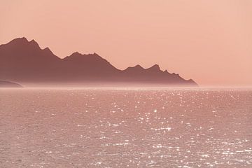 Zonsondergang bij Puerto de las Nieves van Peter Baier
