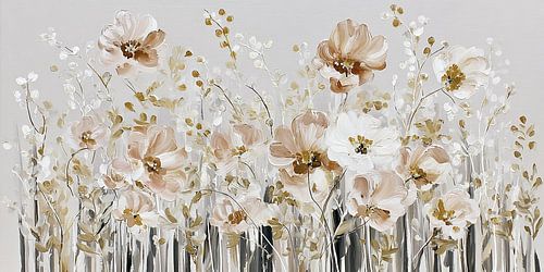 Zomer in beige en wit