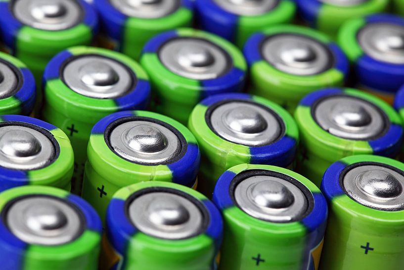 Many batteries by Frank Herrmann