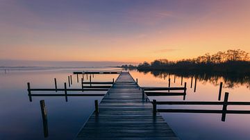 Sunrise at Leekster Lake