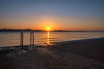 Kroatië : Zonsondergang in Zadar van Photoart-Naegele