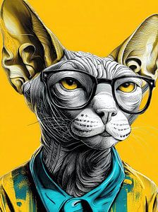 Hipster Cat 15