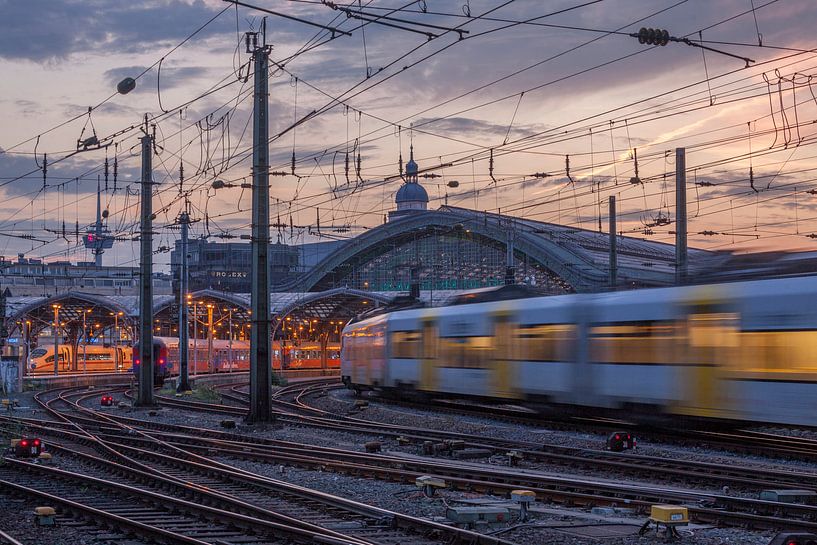 Central Station, Train Station, Cologne by Torsten Krüger