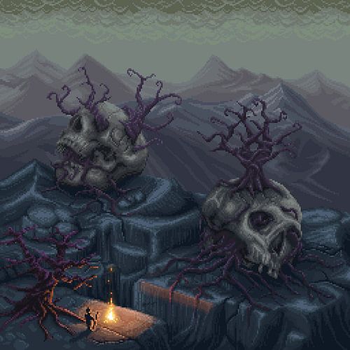 Monde sombre (PIXEL ART)