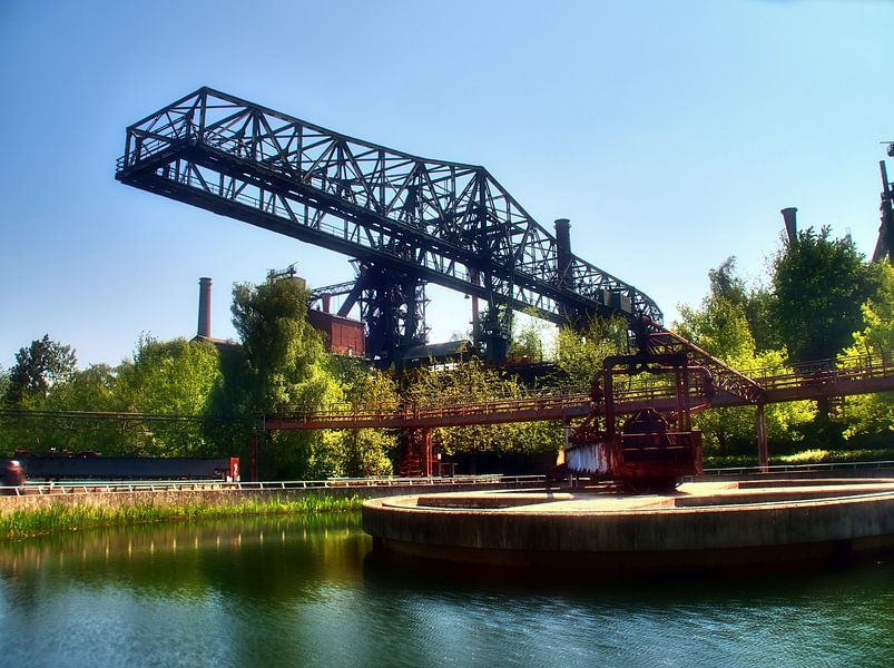 Laadkraan &quot;De Krokodil van Edgar Schermaul