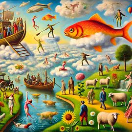 Dreamworld by Rita Tielemans Kunst