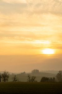 Sonnenuntergang im Allgäu