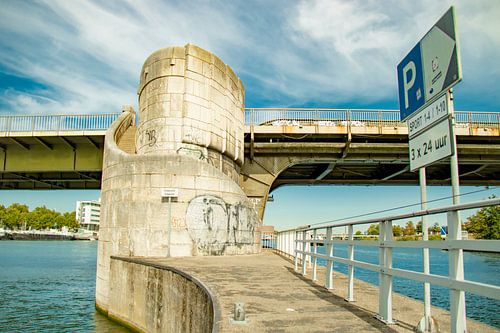 Maaskade te Maastricht, Nederland