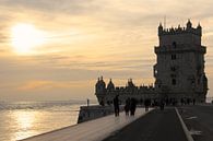 Torre de Belém in Lissabon van Bo Wijnakker thumbnail