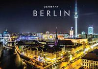 Paysage nocturne de Berlin