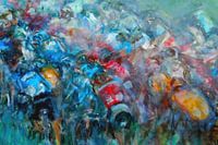 Tour de France "Peloton in actie"