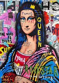 Mona lisa by Phycho Art