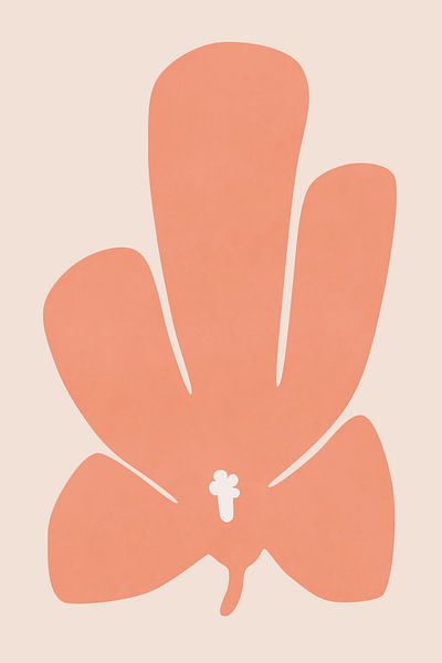 Fleur de tulipe corail par amini54 