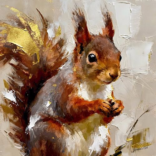 Furry Elegance - Eekhoorn 2