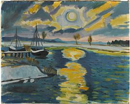 Max Pechstein – Winter Afternoon, 1922