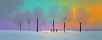 Arbres | Silent Tree Line sur Caprices d'Art