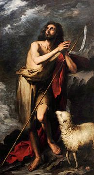 Bolome Esteban Murillo,Saint Jean Baptiste dans le désert, 16
