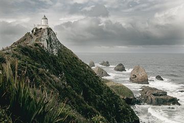 Nugget Point in Nieuw-Zeeland van Sophia Eerden