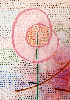 Blühendes Gemälde (1934) von Paul Klee.