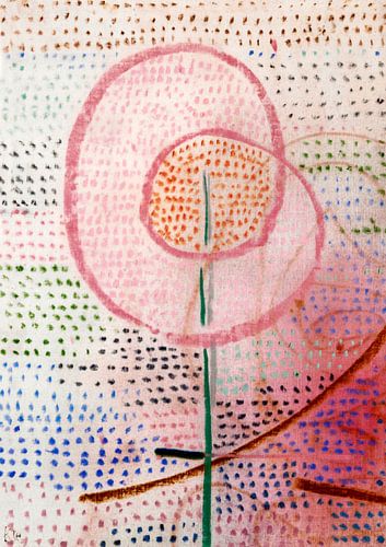 Blossoming (1934) painting by Paul Klee.