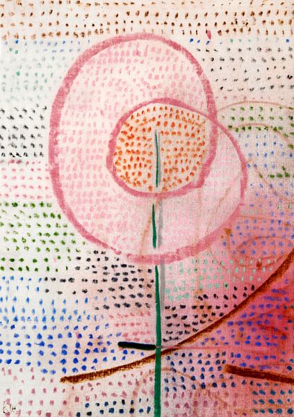 Blossoming (1934) painting by Paul Klee. van Studio POPPY