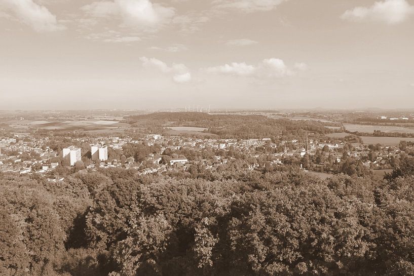 Vom Wachturm ( Vaals ) in sepia. von Jose Lok