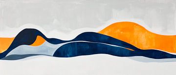 Colourful landscape by Poster Art Shop