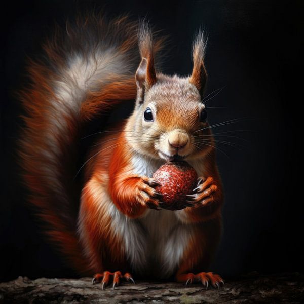 Portrait de l'écureuil par ARTemberaubend