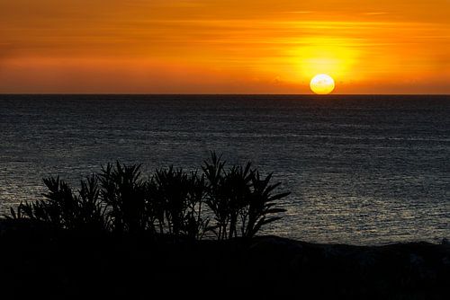 Sonnenuntergang auf Curaçao