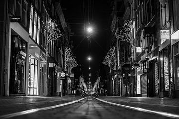 Leidsestraat by Night van Anouk Boonstra