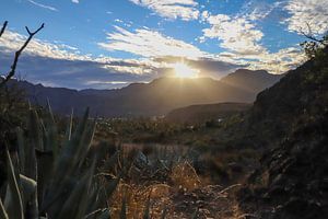 Santa Lucía de Tirajana sunset
