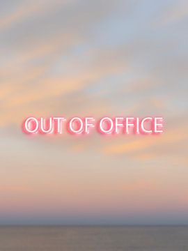 Out of Office, A Serene Escape, Minimal Beach Sunset