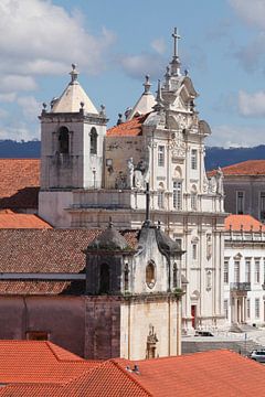 Nieuwe kathedraal Se Nova, oude stad, Coimbra, Beira Litoral, Regio Centro, Portugal van Torsten Krüger