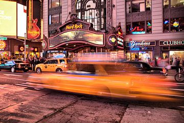 Yellow Cab New York Times Square