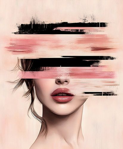 Porträt mit den verdeckten Ebenen